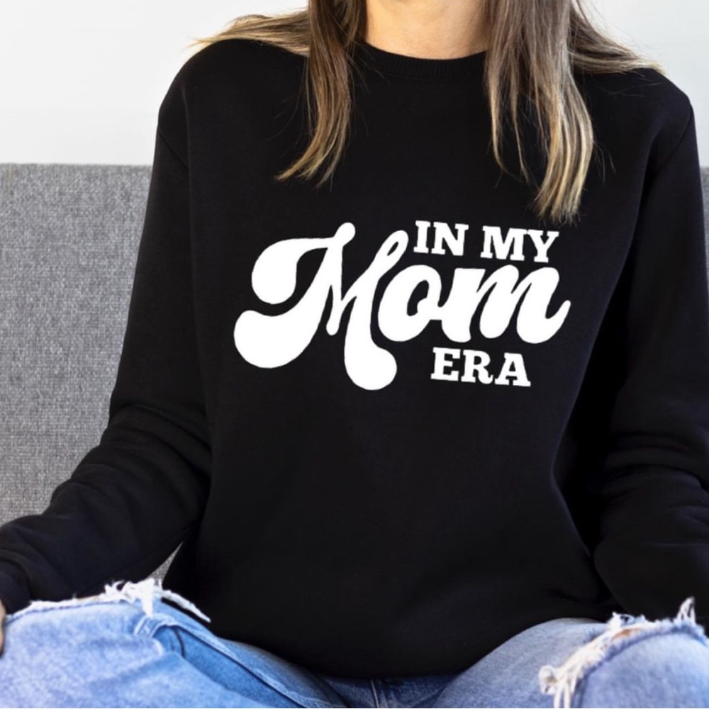 In My Mom Era Women’s Crewneck Sweatshirt
